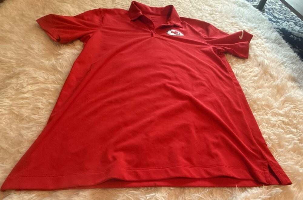 Kansas City Chiefs‎ Nike Dri-FIT Men's Red Polo Shirt